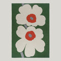 Unikko 60th Anniversary Green Rug 230x160cm - Mid Green - image 1