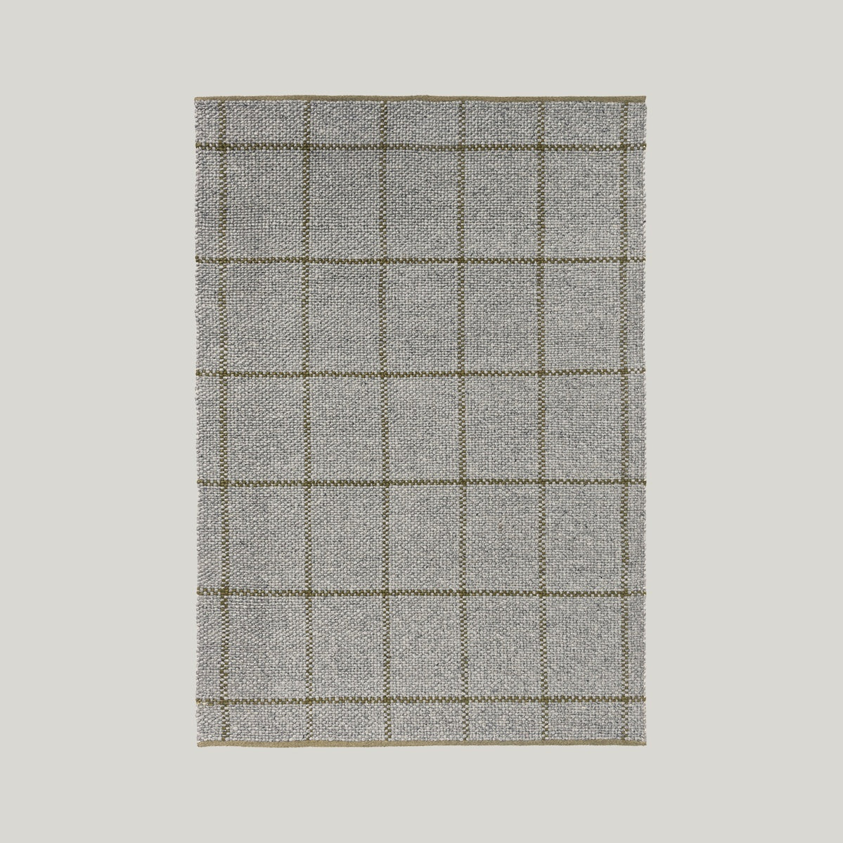 Craft Matter Check Slate Rug 350x250cm - Slate - image 1