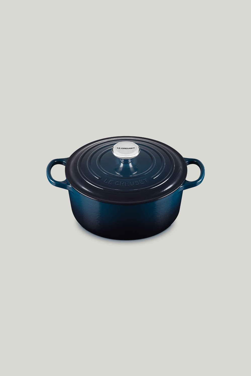Signature Cast Iron Round Casserole 24cm - Nuit - image 1