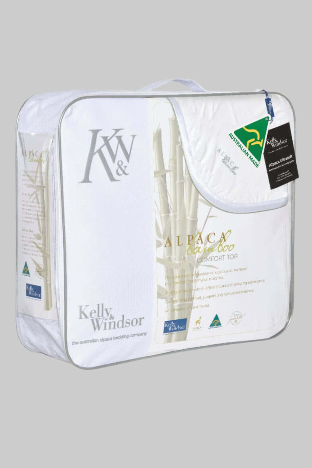 Alpaca & Bamboo Comfort Topper - Clear - image 1