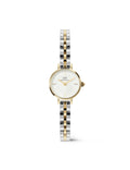 Petite Mini Arch Link Two Tone Watch - Silver Gold - image 1