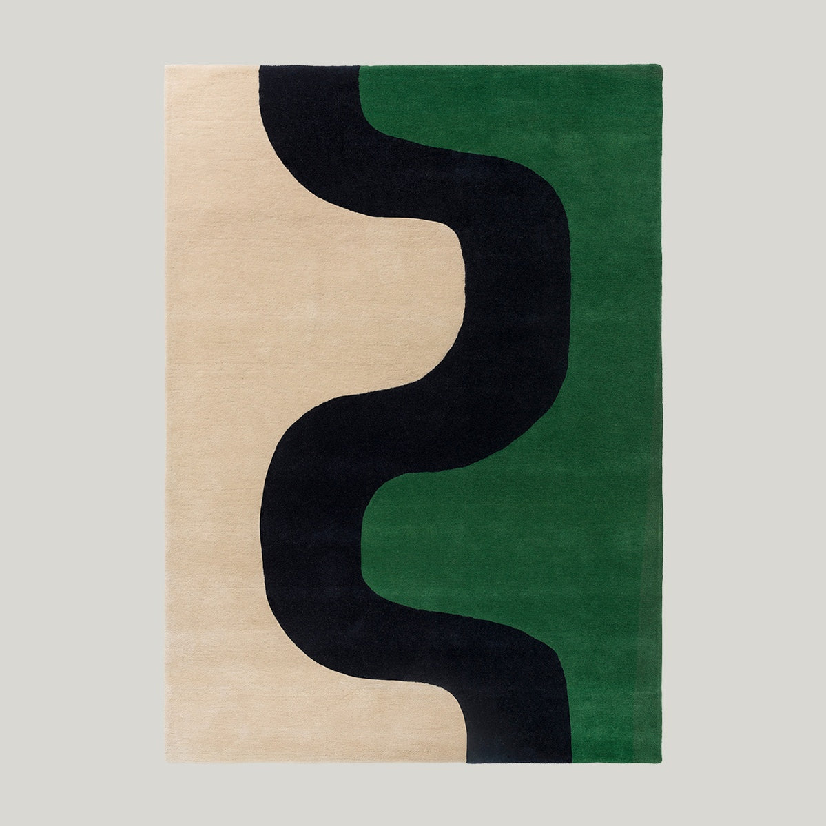 Seireeni Green Rug 240x170cm - Beige - image 1