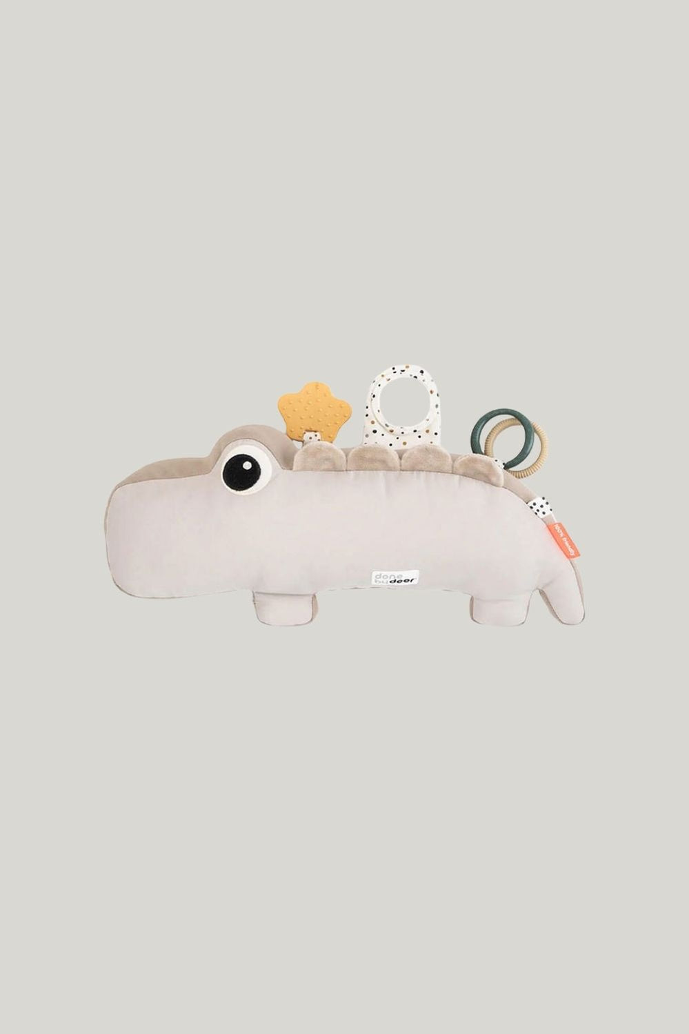 Tummy Time Activity Toy Croco - Sand - image 1