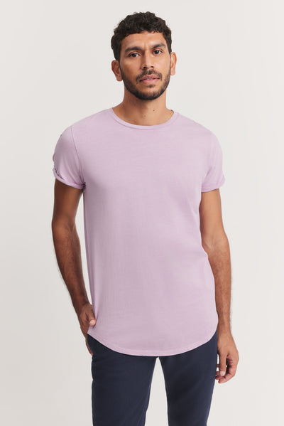 Australian Cotton Longline Garment Dye T-Shirt