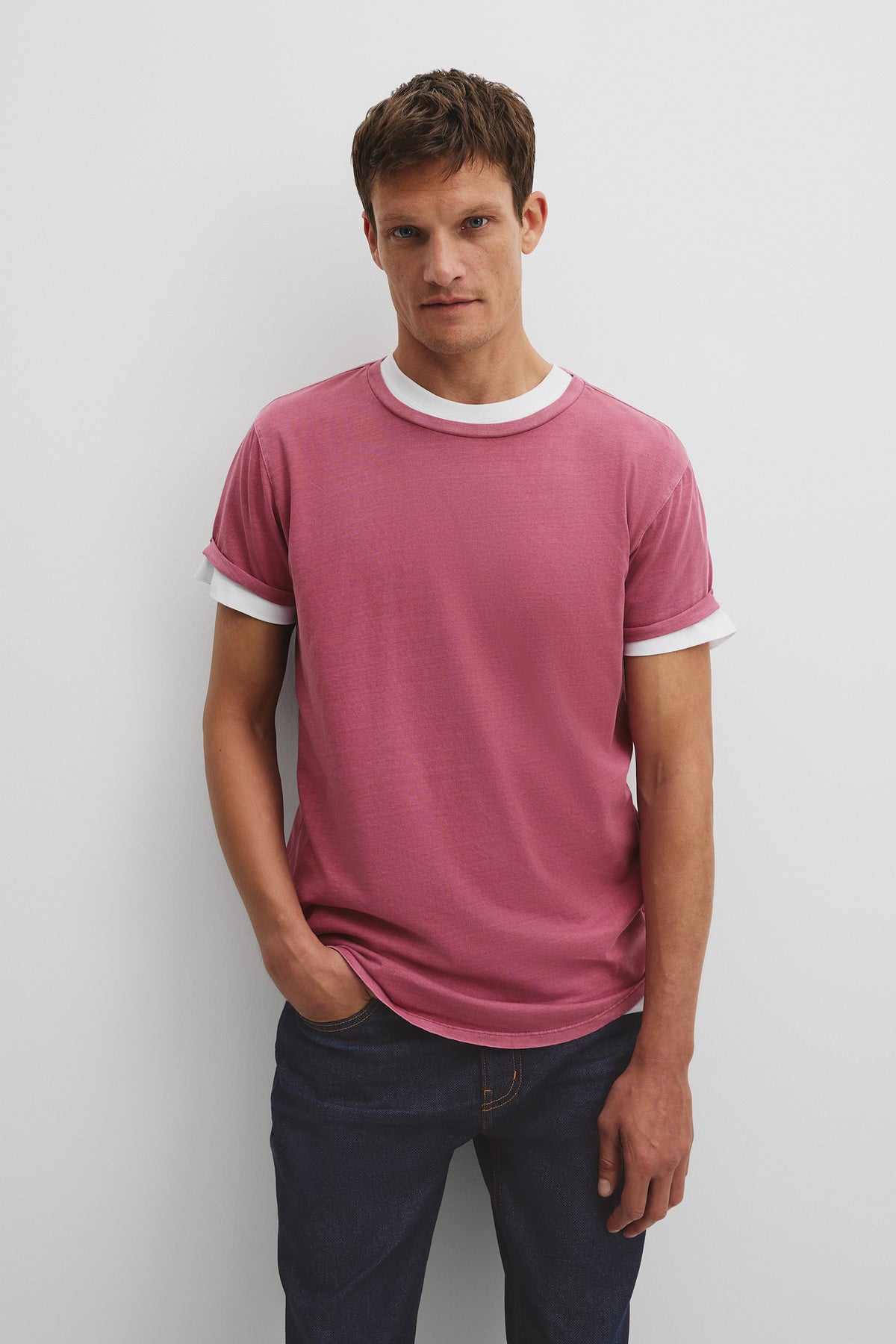 Australian Cotton Longline Garment Dye T-Shirt
