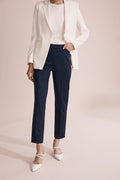Crop Cotton Sateen Pant