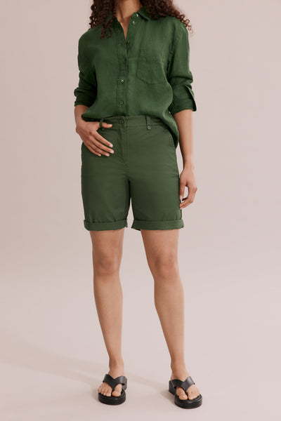 Cotton Twill Walk Short