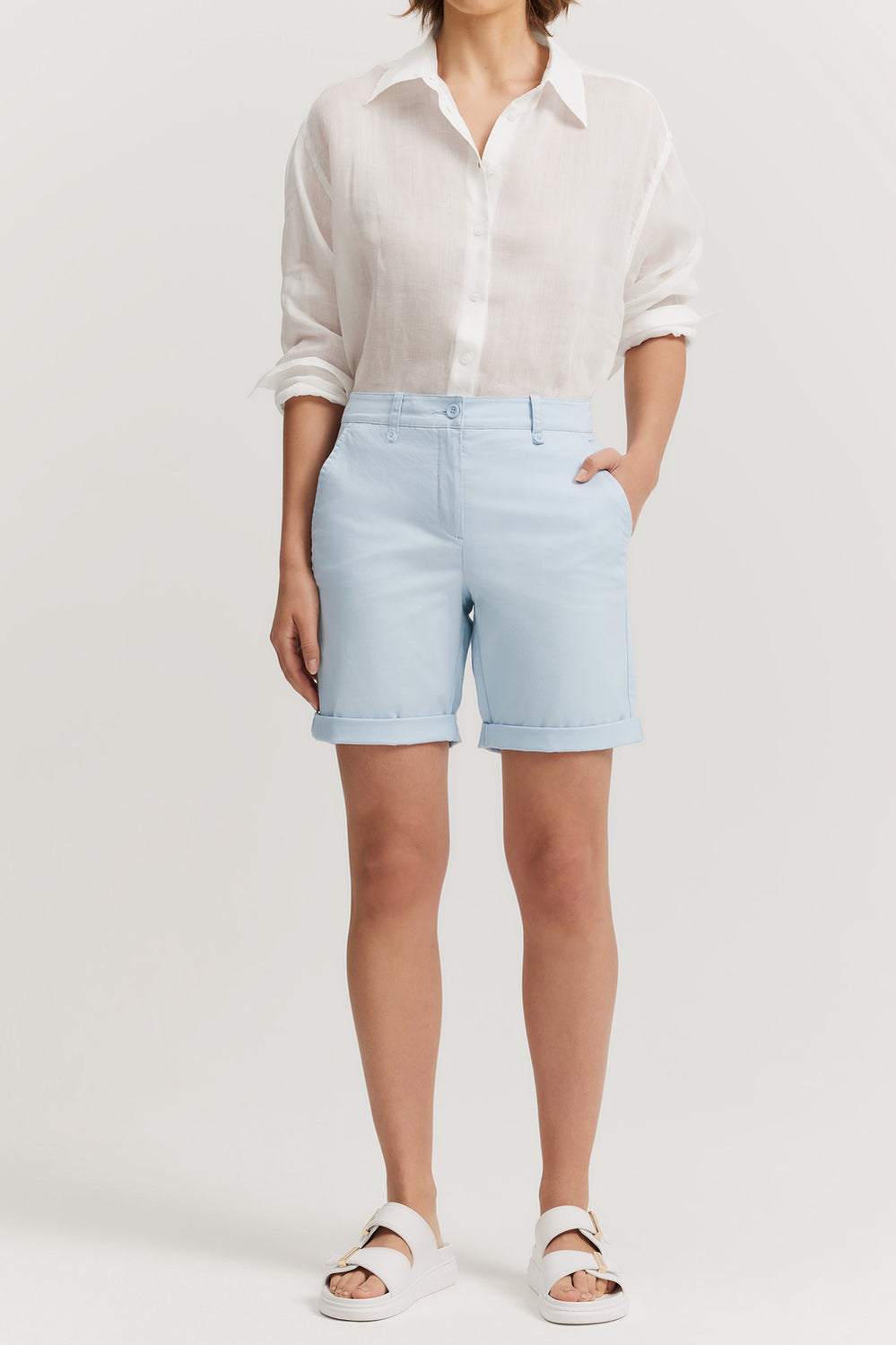 Cotton Twill Walk Short