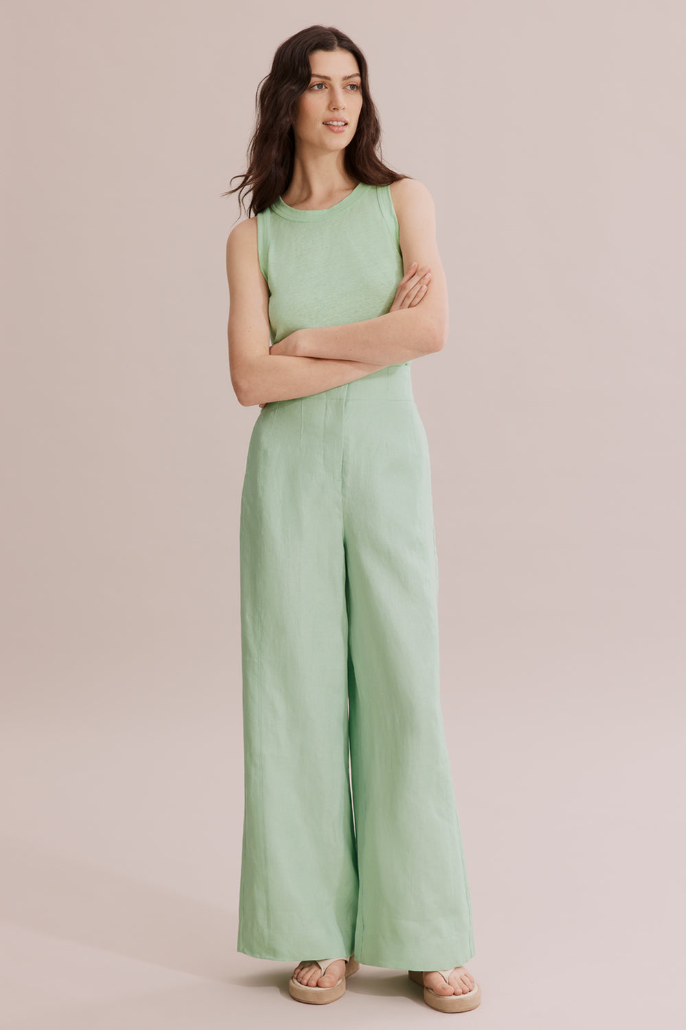 Linen Jersey Tank