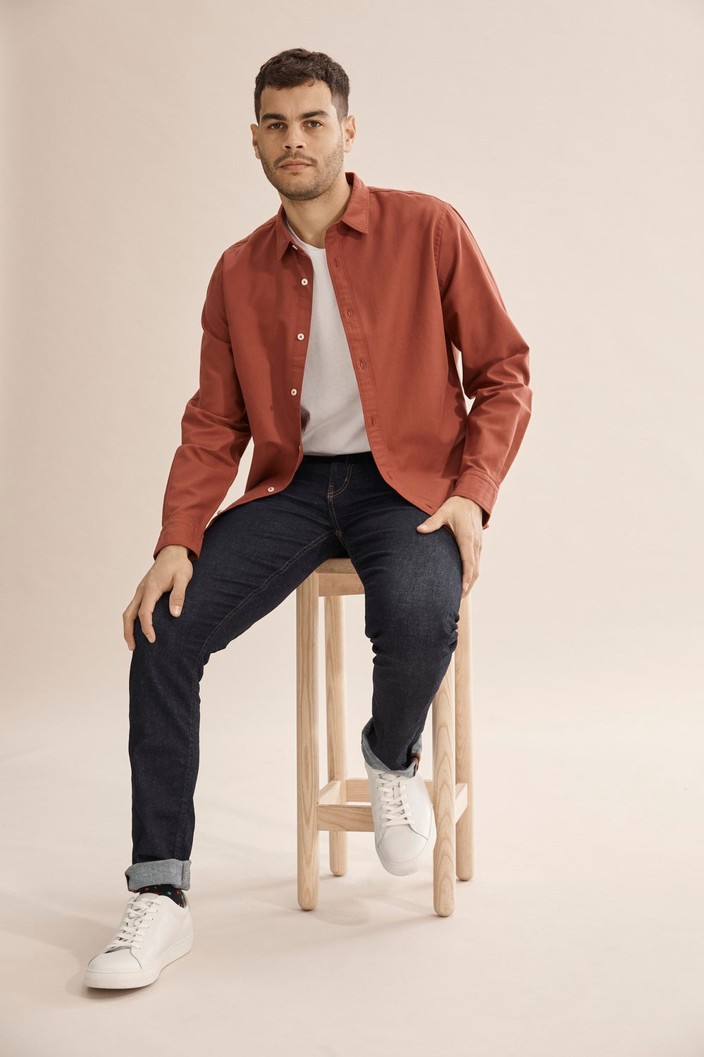 Regular Fit Twill Shirt