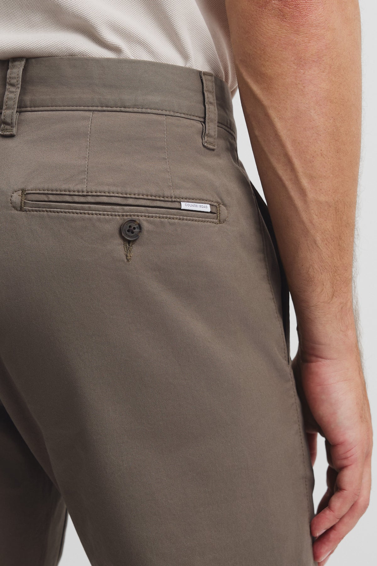 Australian Cotton Standard Fit Stretch Chino