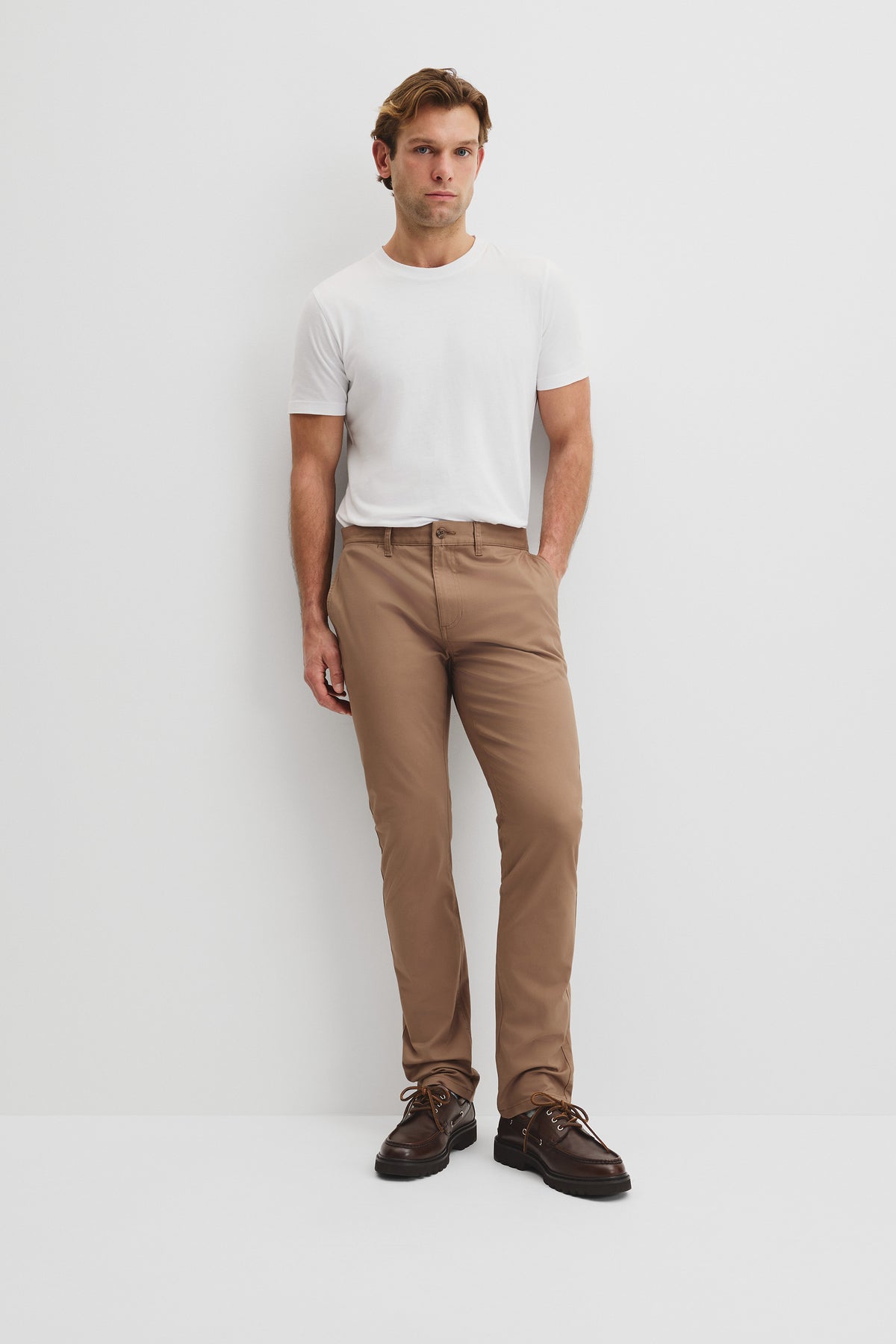 Australian Cotton Slim Fit Stretch Chino