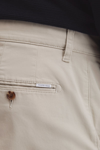 Australian Cotton Slim Fit Stretch Chino
