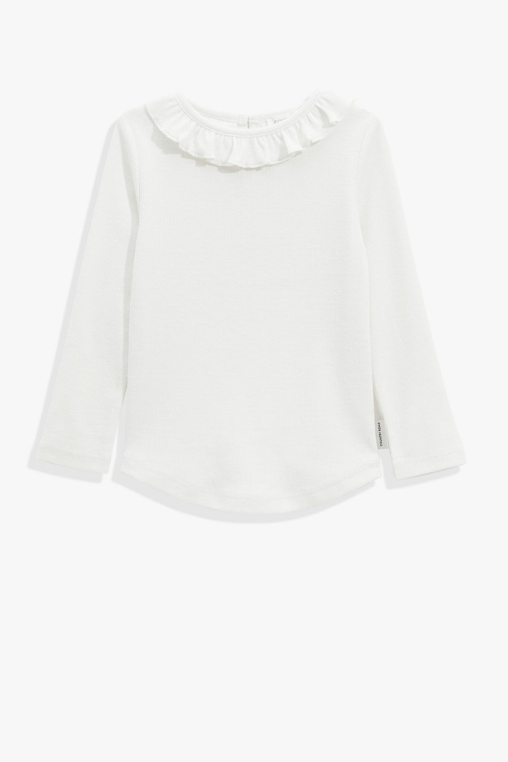 Polyester Soft Frill T-Shirt