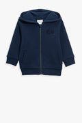 Cotton Unisex Quilted Hooded Sweat