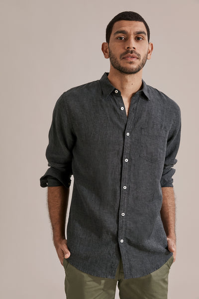 Regular Fit Linen Shirt