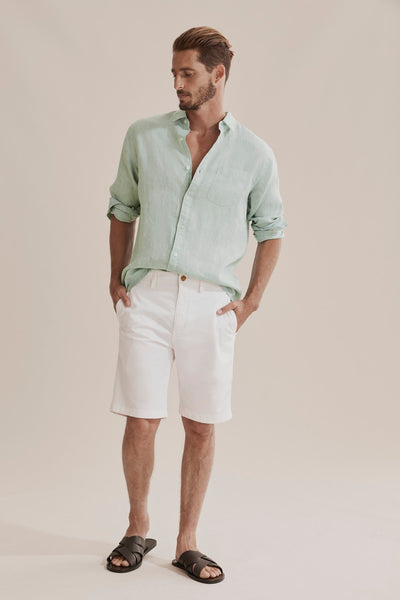 Regular Fit Linen Shirt