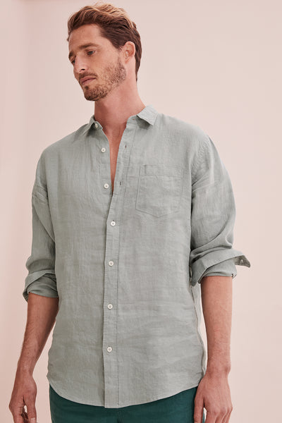 Regular Fit Linen Shirt
