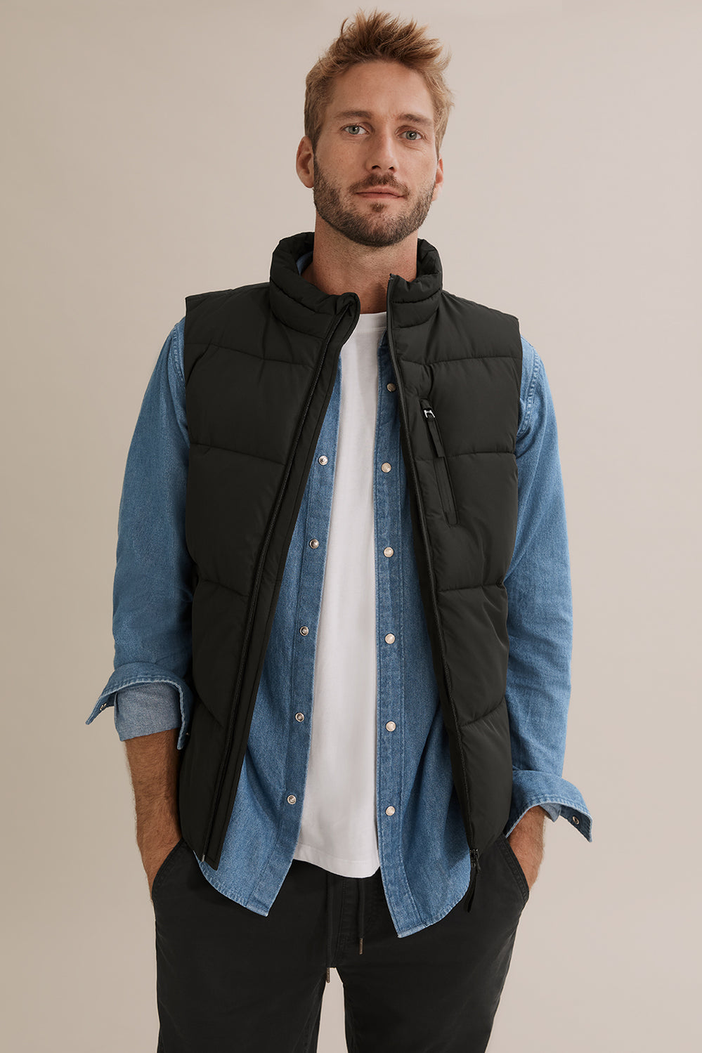 Polyester Puffer Vest