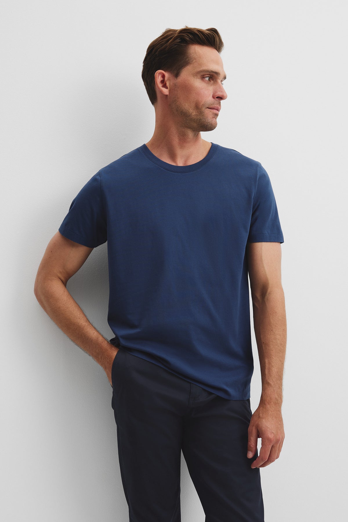 Pima Cotton Crew T-Shirt
