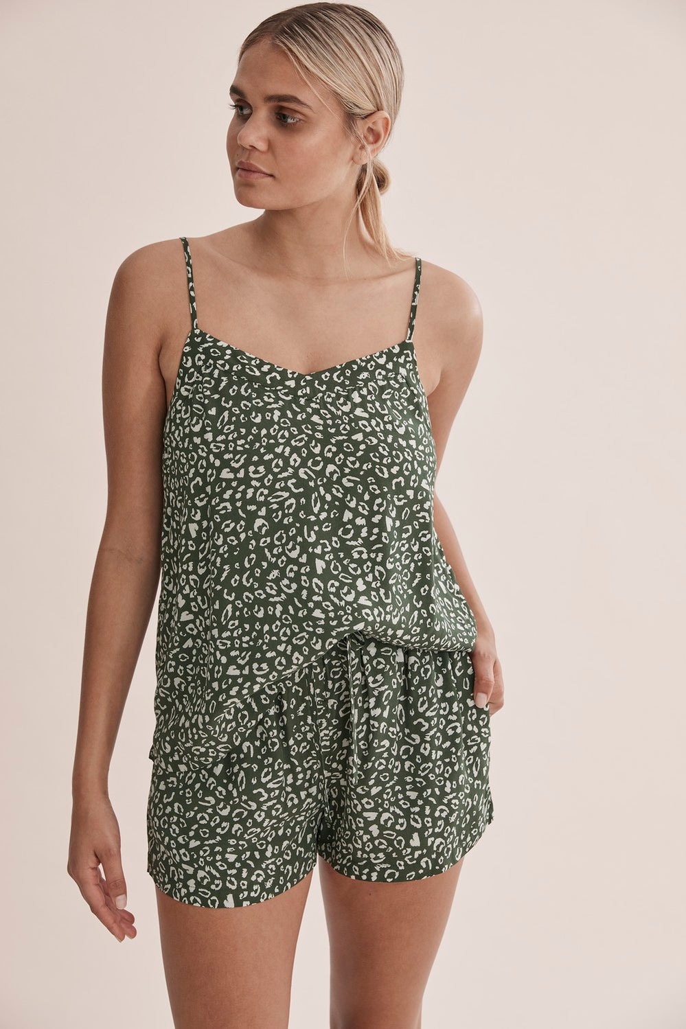 Leopard Print Pyjama Set