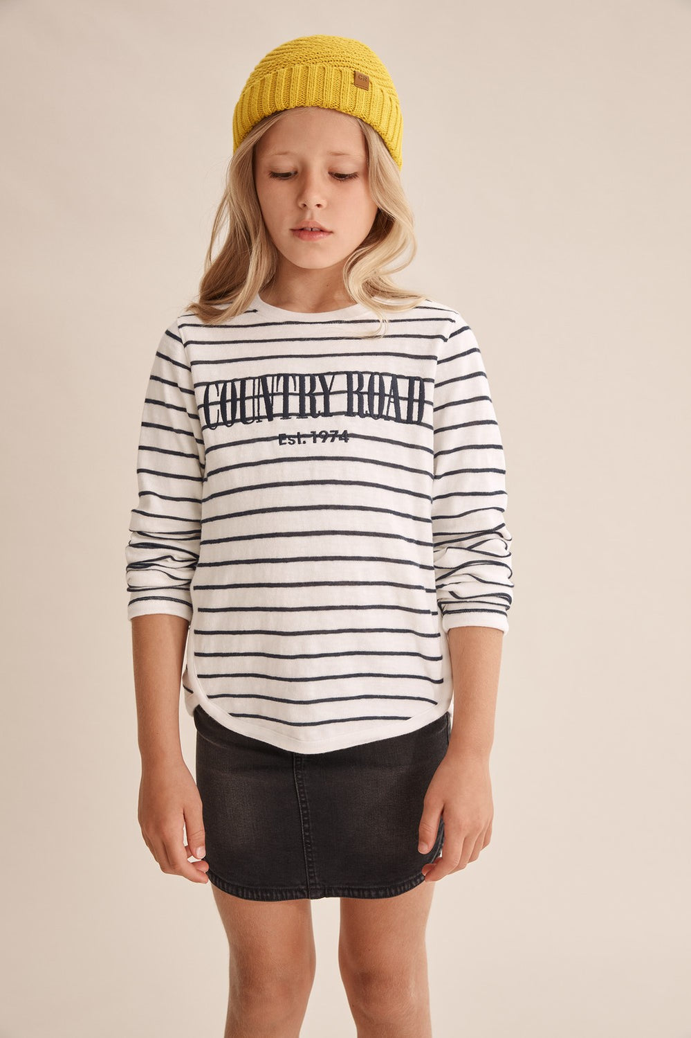 Double Faced Stripe Heritage T-Shirt