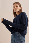 Relaxed Fluffy Knit