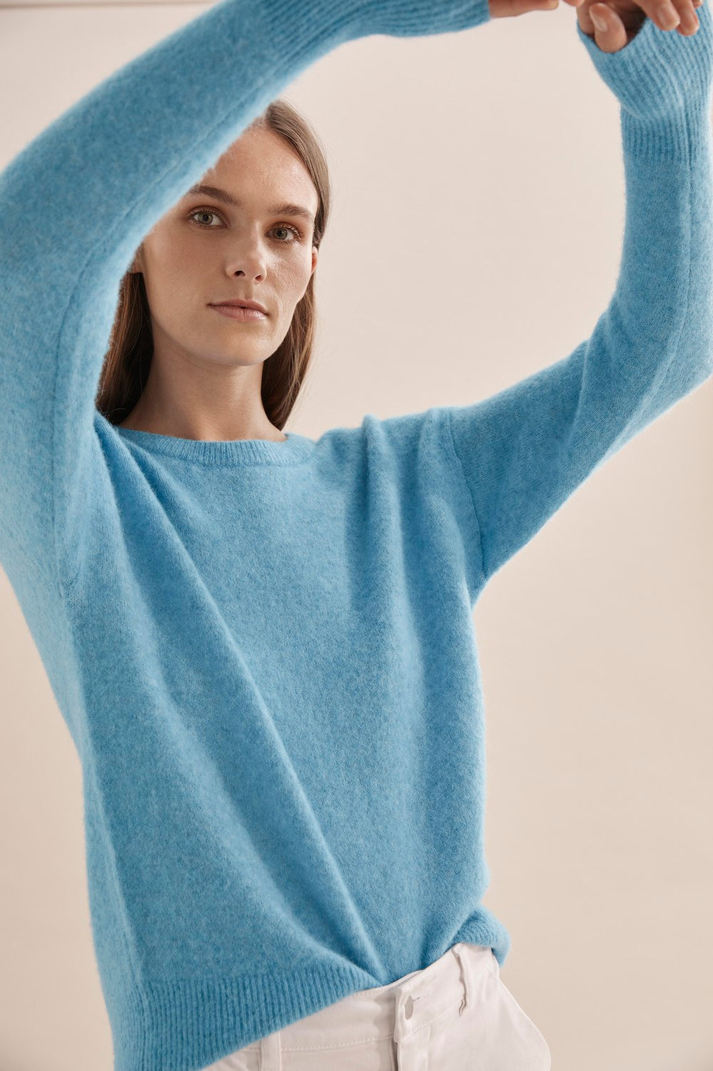 Relaxed Fluffy Knit