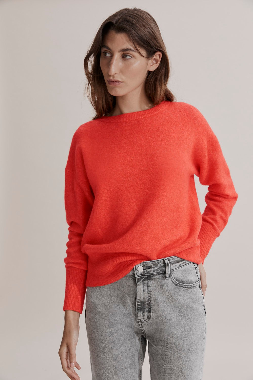 Relaxed Fluffy Knit