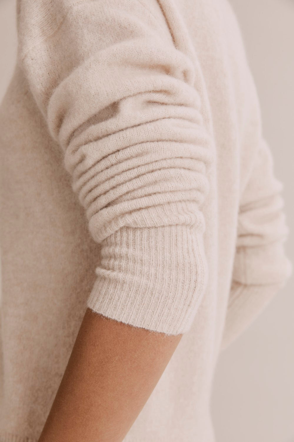 Relaxed Fluffy Knit