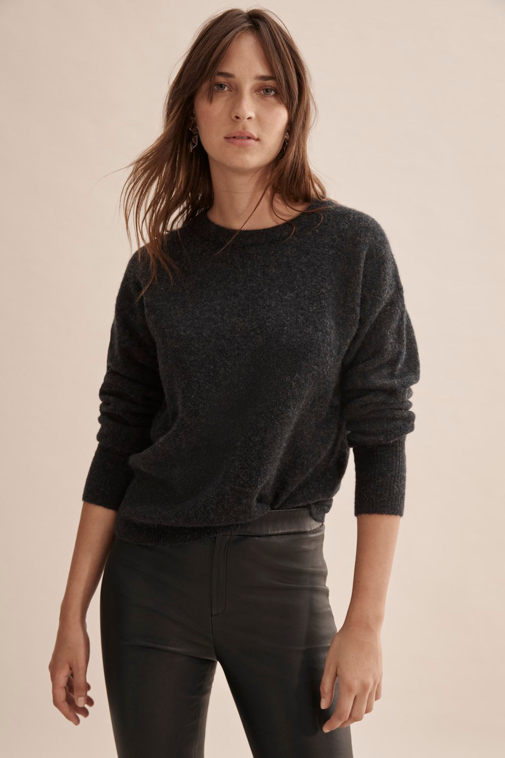 Relaxed Fluffy Knit