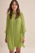 Twist Knot Mini Dress