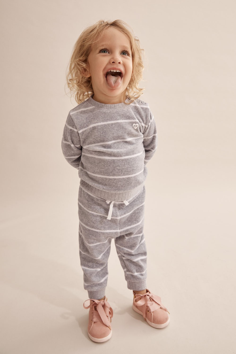 Velour Stripe Pant