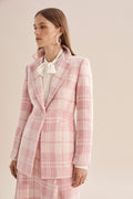 Button Front Single Breasted Blazer