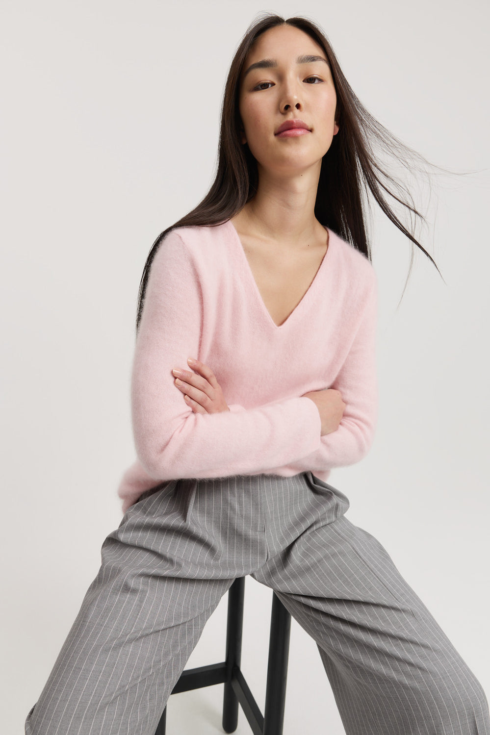 Brushed Cashmere Knit