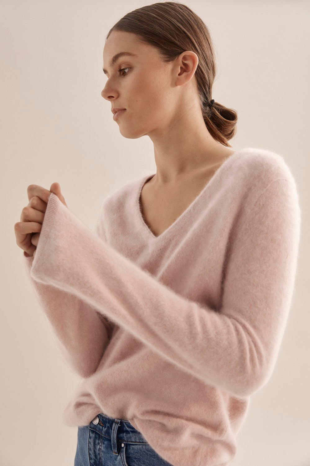 Brushed Cashmere Knit