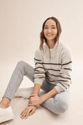 Stripe Zip Thru