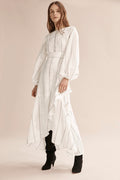 Check Ruffle Dress