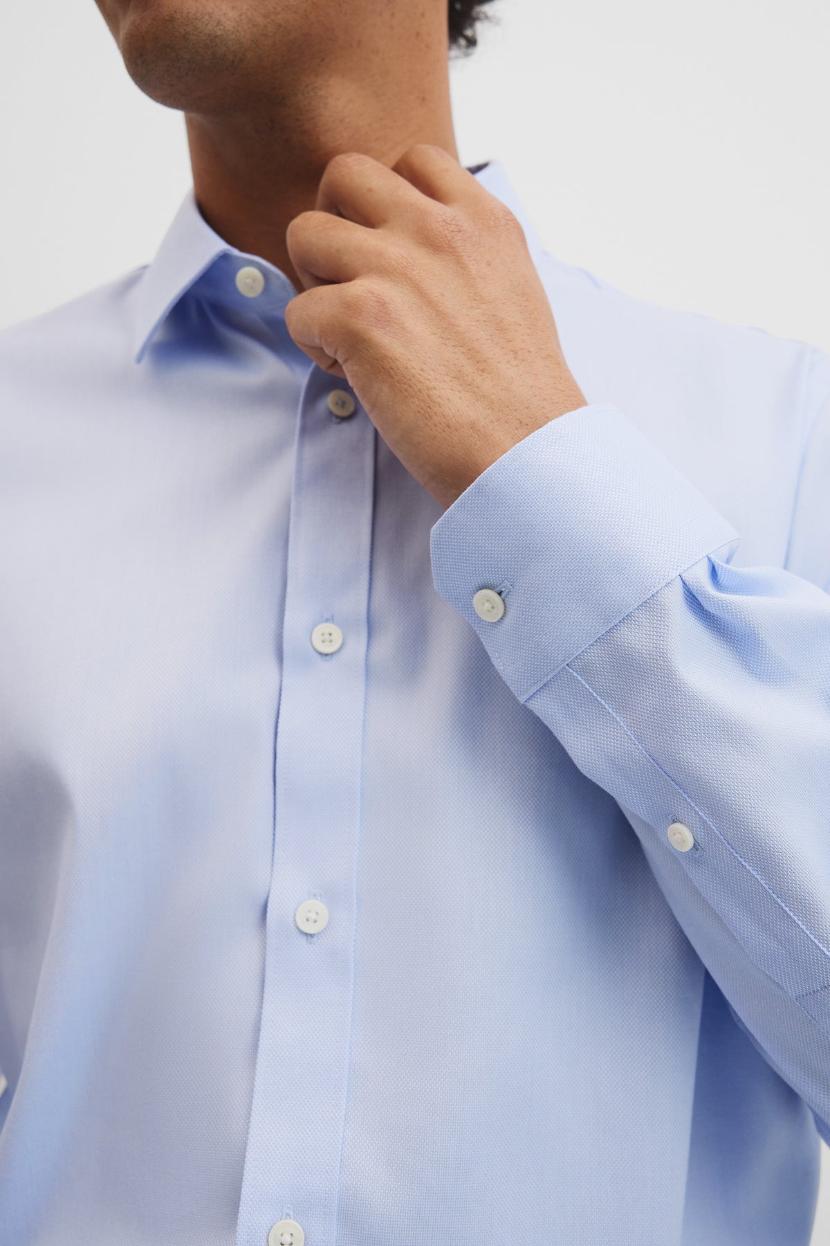 Regular Fit Textured Travel Shirt