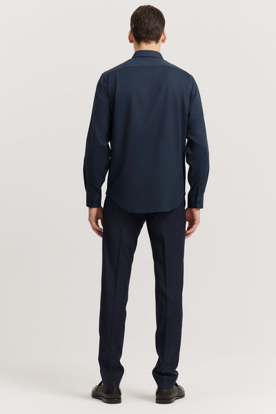 Regular Fit Textured Travel Shirt