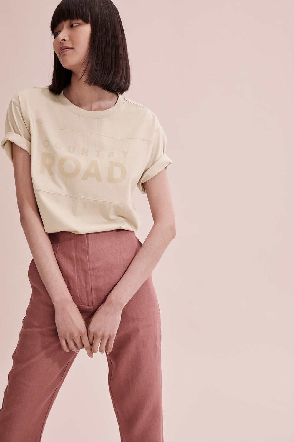 Cotton Modern Logo T-Shirt