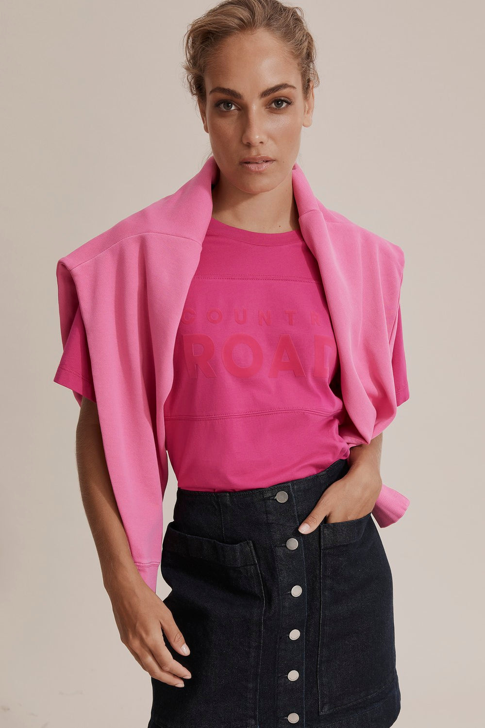 Cotton Modern Logo T-Shirt