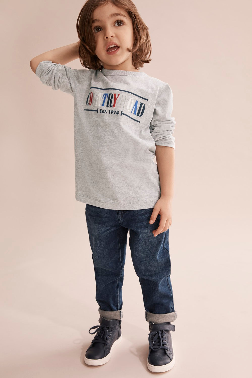 Long Sleeve Multi Heritage T-Shirt