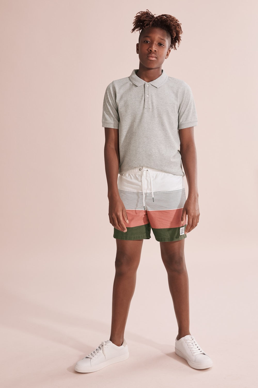 Teen Recycled Cotton Blend Polo Shirt