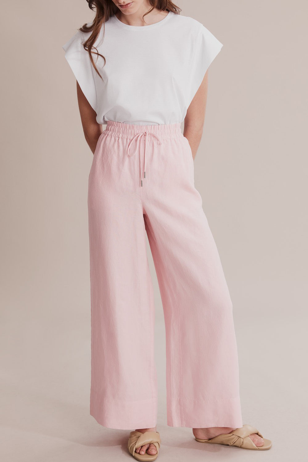 Linen Palazzo Pant