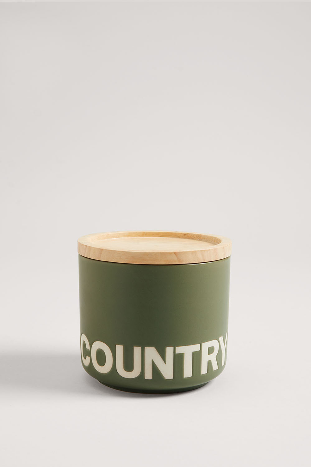 Demm Stoneware Small Canister