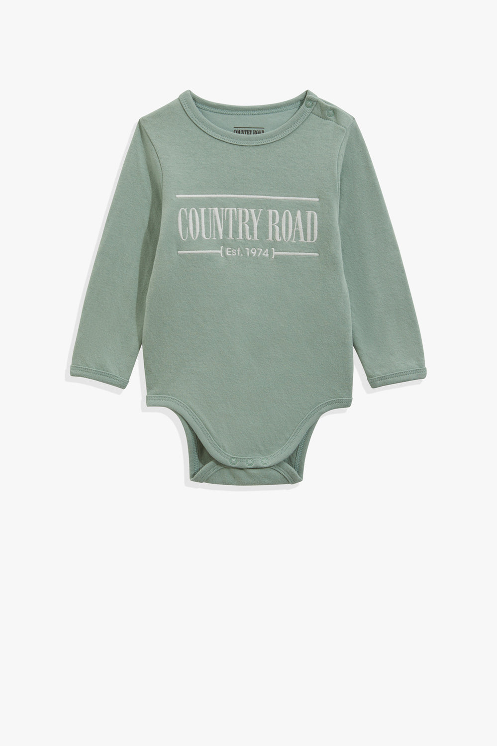 Unisex Cotton Heritage Long Sleeve Bodysuit