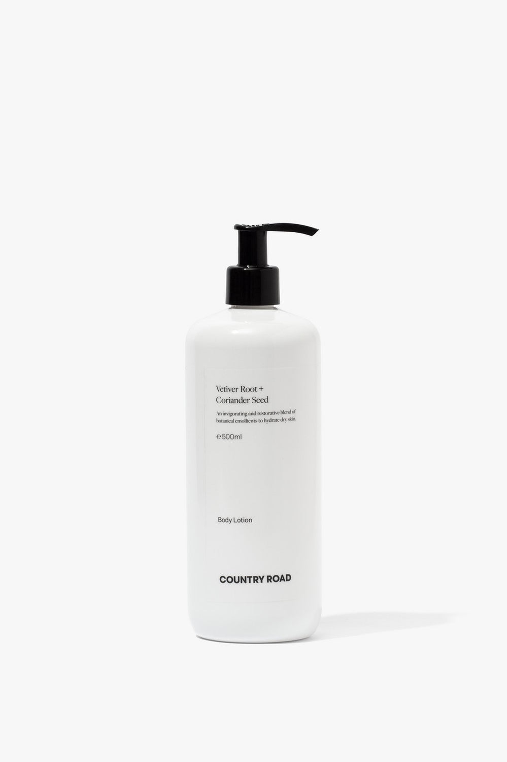 Vetiver Root + Coriander Seed Body Lotion 500Ml