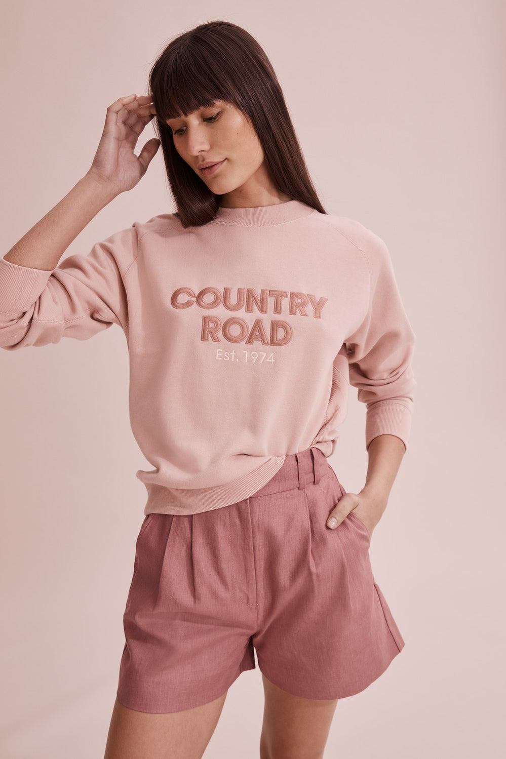 Cotton Casual Logo Sweat
