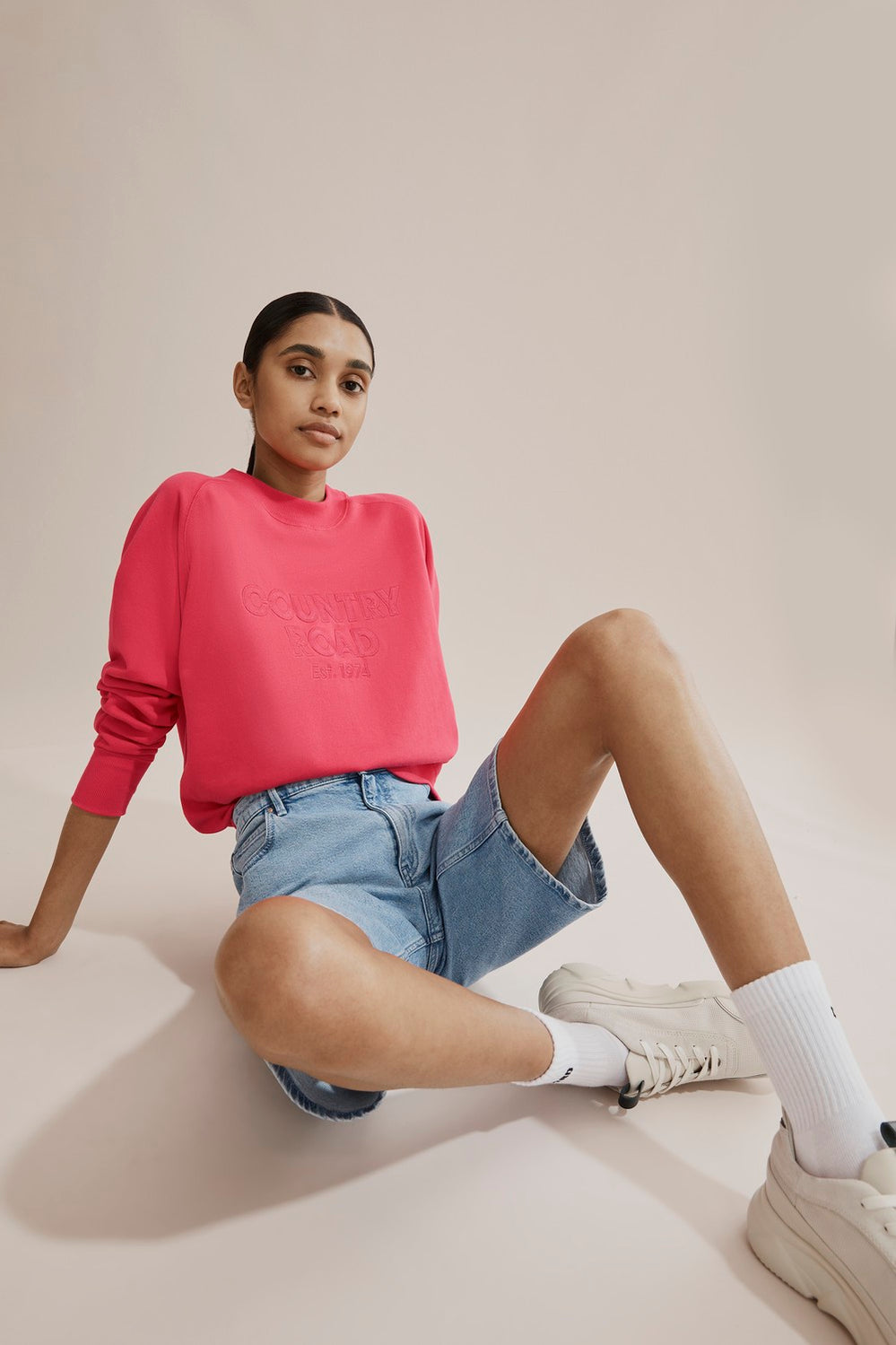 Cotton Casual Logo Sweat